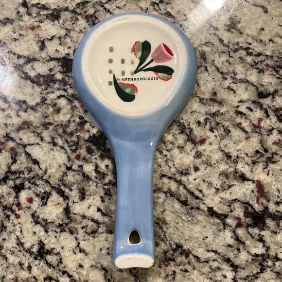 Anthropologie Tivoli T Monogram Spoon Rest - Picture 4 of 6